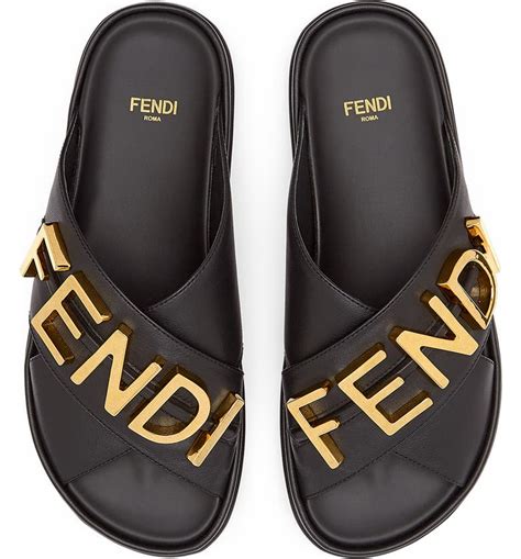 fendi pvc sandal|women fendi sandals black.